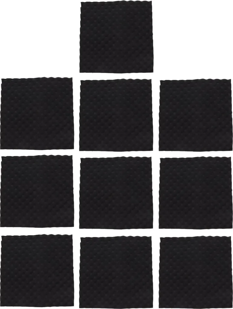Kit d'insonorisation acoustique avec 10 panneaux en mousse absorbante