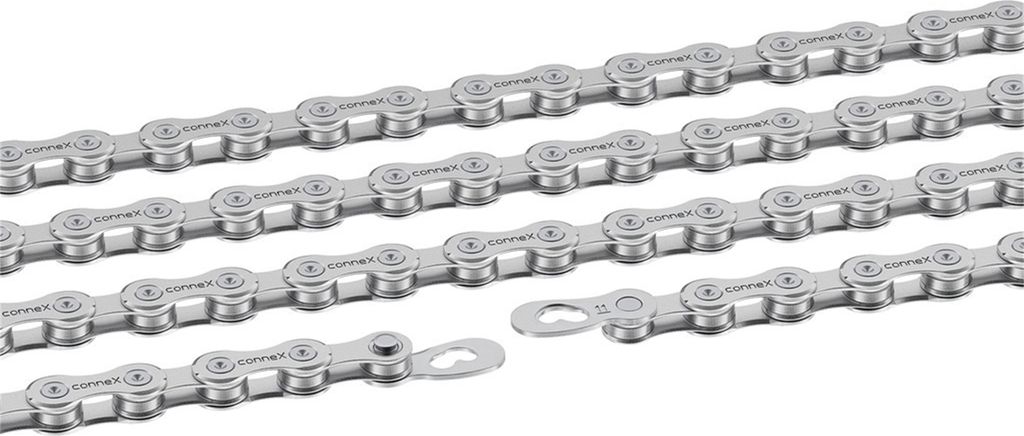Connex Fahrradkette 11S0, Silber, 11-Fach, 118 Glieder, 5,6 mm