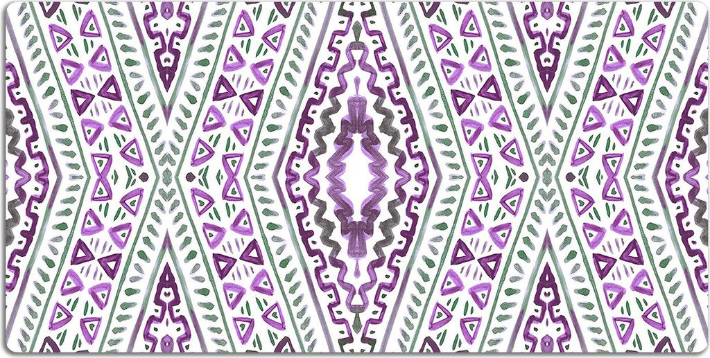 Schreibtischmatte Tischunterlage 120x60 cm Mauspad - Marokkanisches Muster