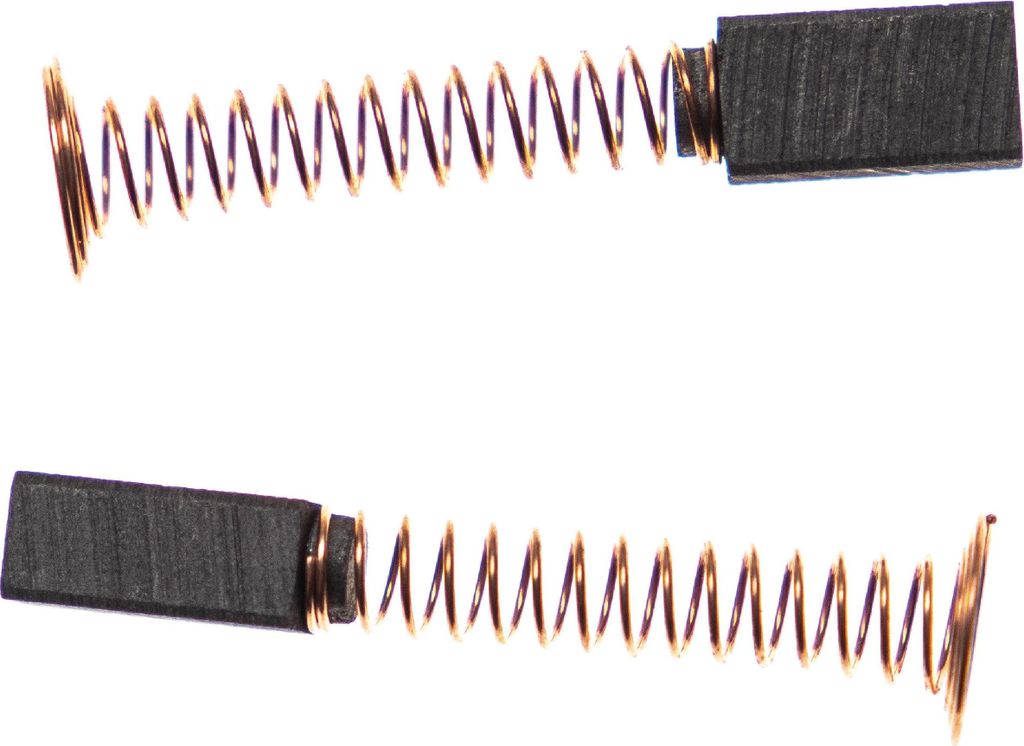 vhbw 2x Kohlebürste 11 x 6 x 4,75 mm kompatibel mit Dremel 395 (F013039504), 395 (F013039510), 300 (F013030000) Elektrowerkzeug + Feder