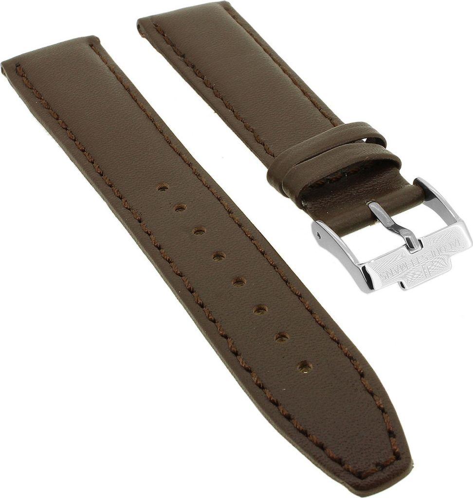 Jacques Lemans Nostalgie N-209 > Uhrenarmband 20mm Leder braun > 35196