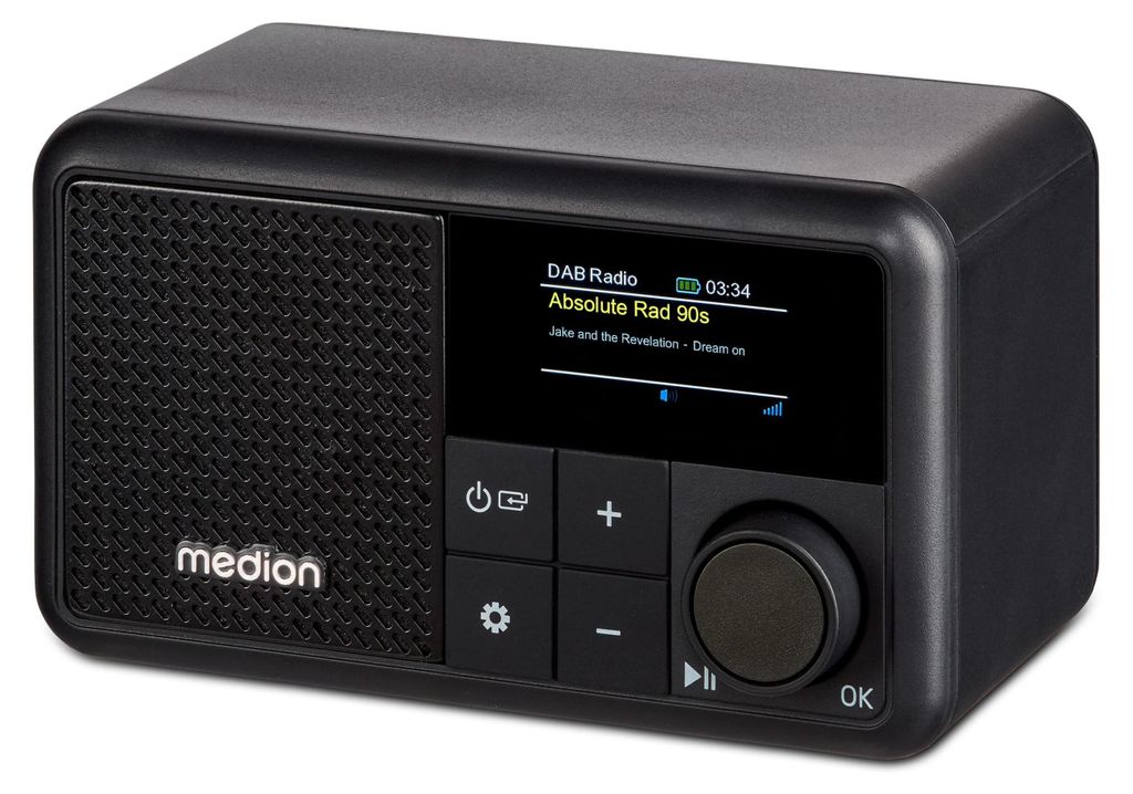 MEDION S66822 Mini radio portable DAB+ avec Bluetooth Image du produit 