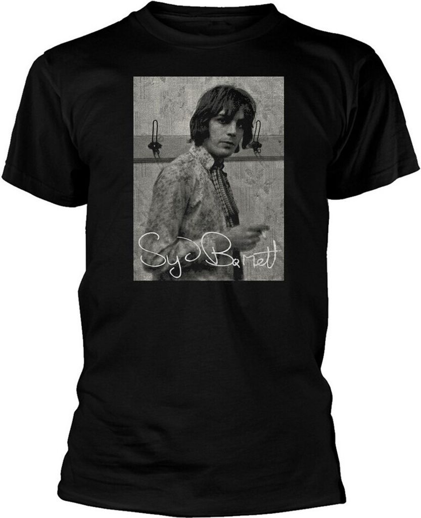 Syd Barrett - T-Shirt für Herren/Damen Uni RO9024 (L) (Schwarz)