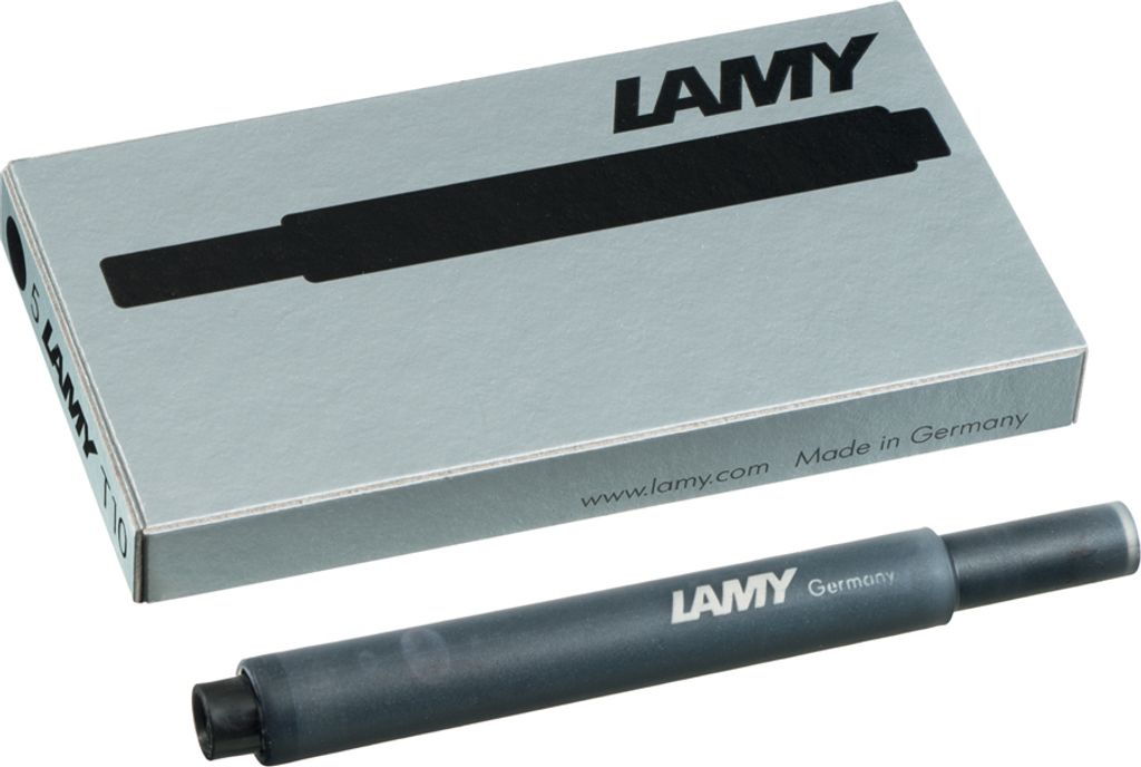 LAMY Großraum-Tintenpatronen T10 schwarz im Blister 5 Produktbild 