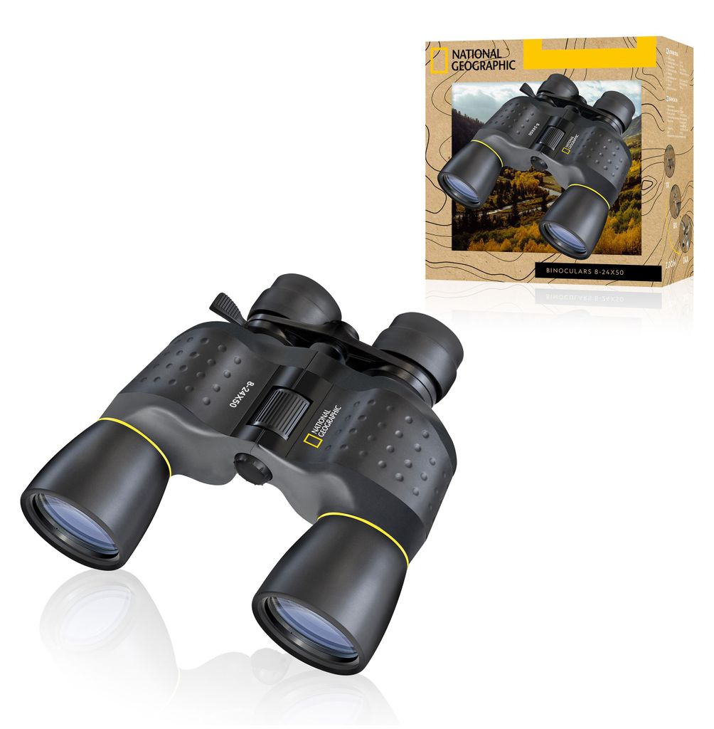 National Geographic Deutschland 8-24X50 ZOOM Zoom-Fernglas, Produktbild 