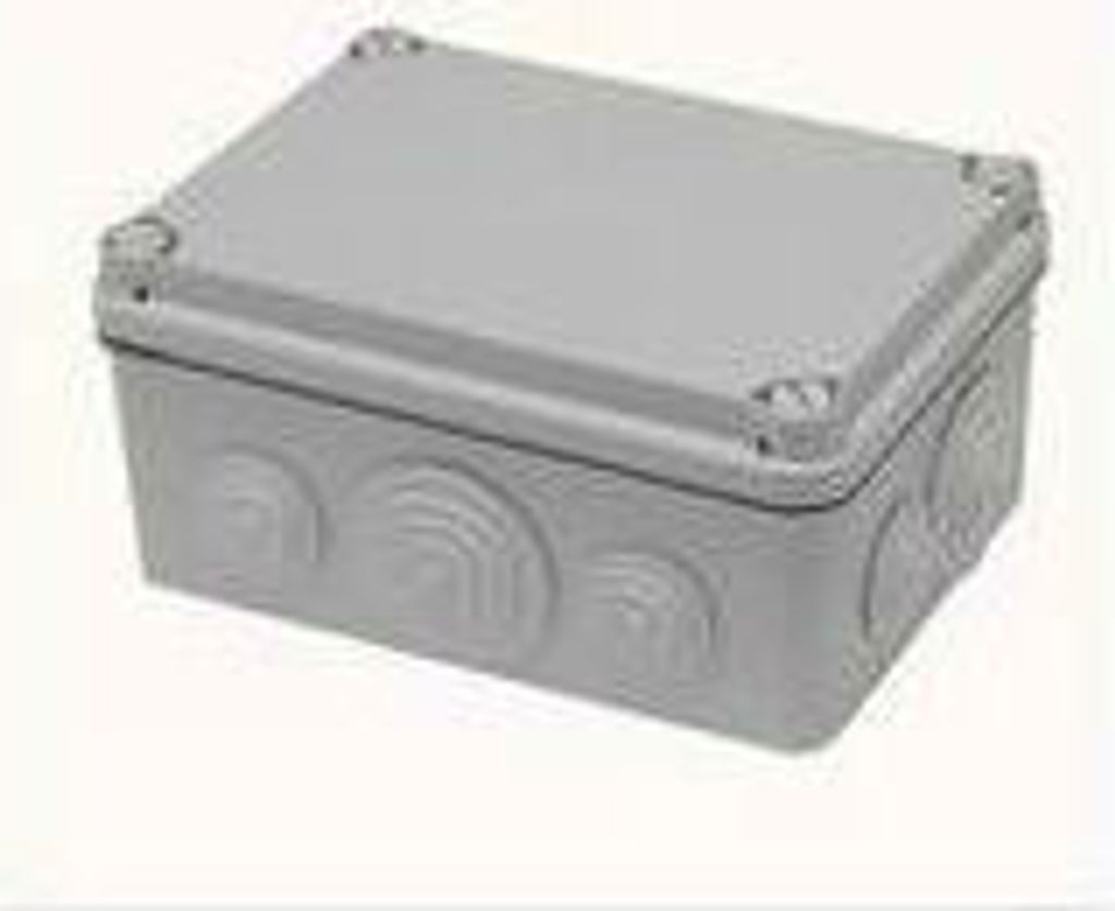 Aufputz, hermetisch, Schraubdose IP55, grau EV-231 PCE