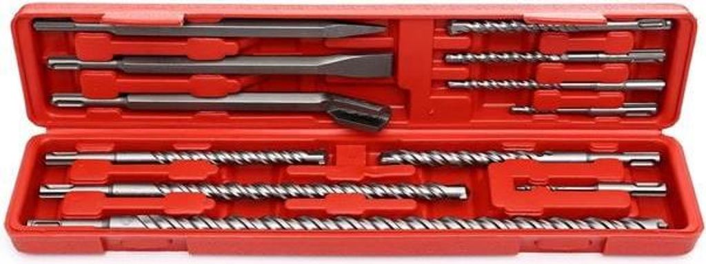 Kraft&Dele KD10206 Zestaw wierteł i dłut 12szt SDS plus Zdjęcie produktu 