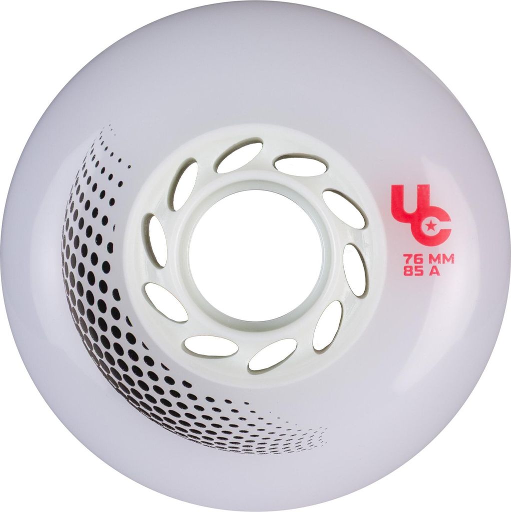 Undercover Wheels Vortex Schlittschuhrollen 4 Einheiten Silber 76 mm-85A Silber 76 mm-85A