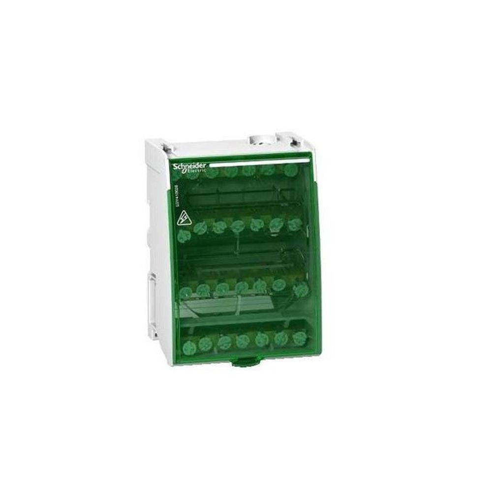 Schneider LGY410028 tétrapolraire Teiler 100A 4x7 Löcher