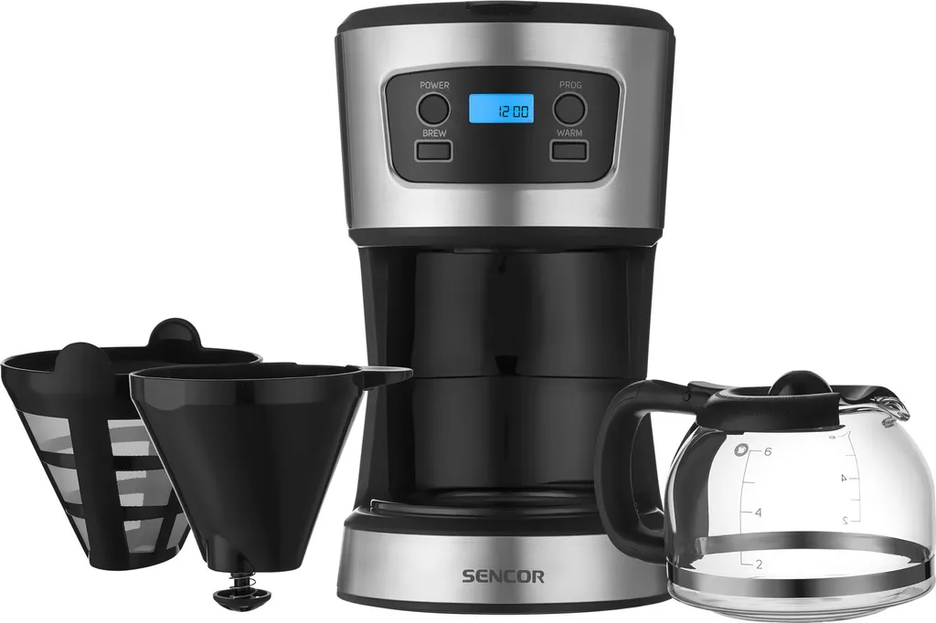 Sencor SCE 3700BK Machine à café goutte à goutte noire compacte - 3