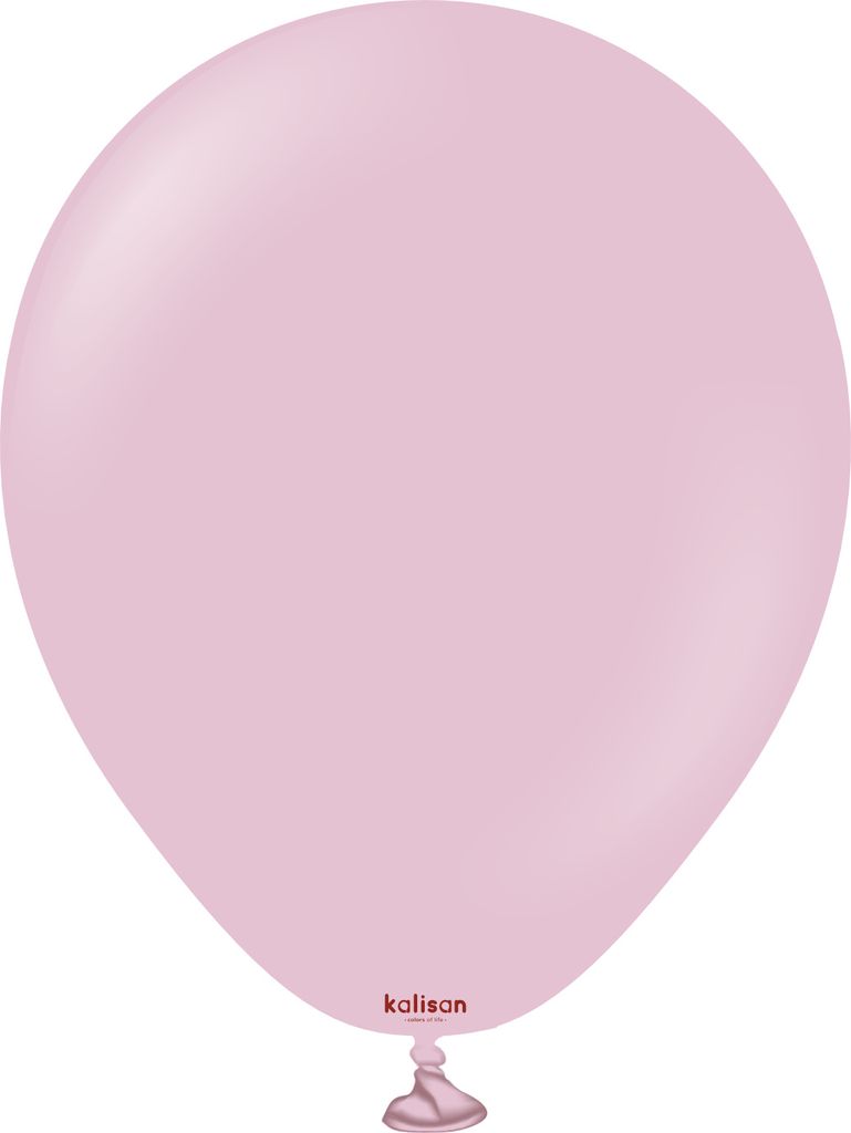 Kalisan Retro Dusty Rose Luftballons, Altrosa, 45 cm, 25 Stk.