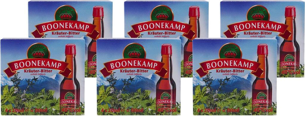 Grafenau Boonekamp Kräuter-Bitter (80 x 0,02L)