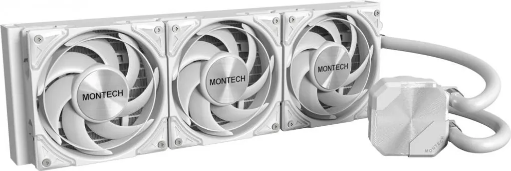 Refroidissement eau 360mm blanc Montech HyperFlow Silent ultra silencieux