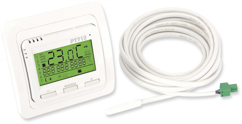 Termostat Elektrobock PT712-EI digitálny pre podlahové Obrázok produktu 4