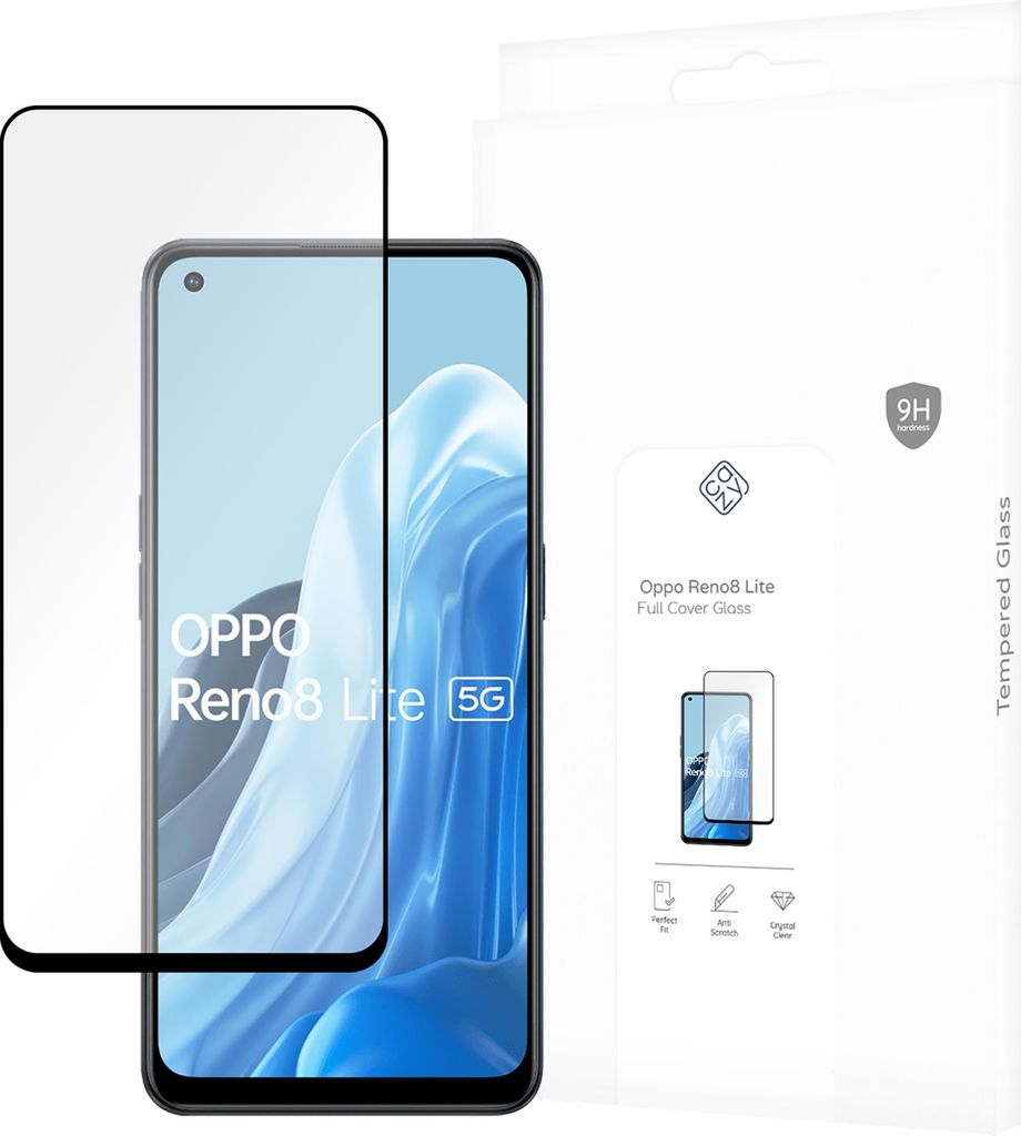 Just-in-Case Just in Case Tempered Glass Edge To Edge Screen Protector Oppo Reno 8 Lite