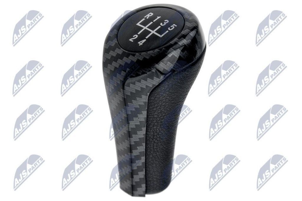 NTY Schaltknauf 5-Gang Schalthebelknauf carbonSchwarz für BMW 3 Touring (E91) 3 Limousine (E90) 3 Limousine (E46) 5 Limousine (E60) 5 Touring (E61)