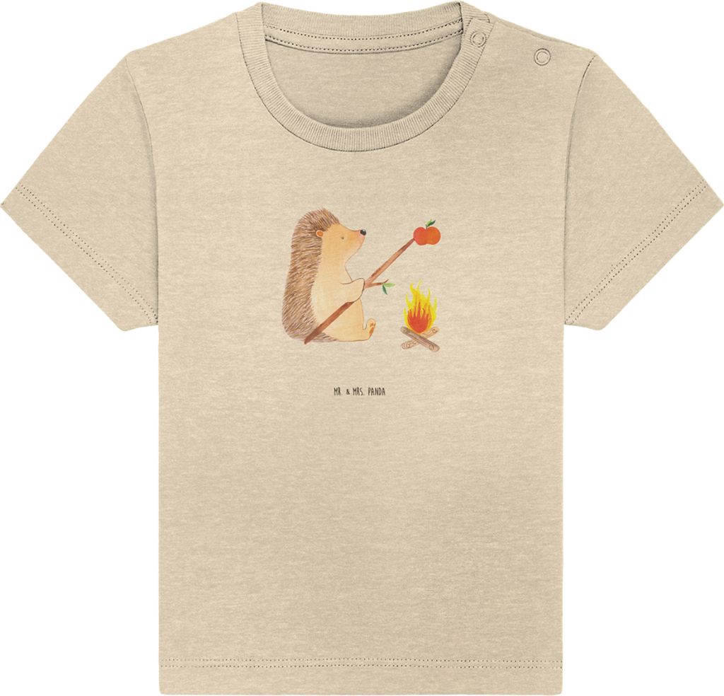 Mr. & Mrs. Panda  T-Shirt Igel Grillen 24. - 36. Monat - Produktbild 