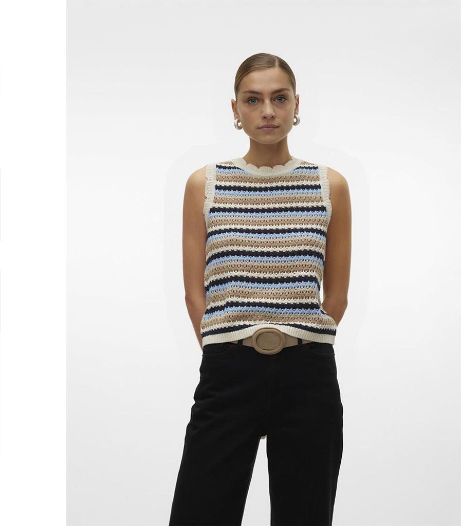 Vero Moda Menorca Pullover Braun L Frau Braun L