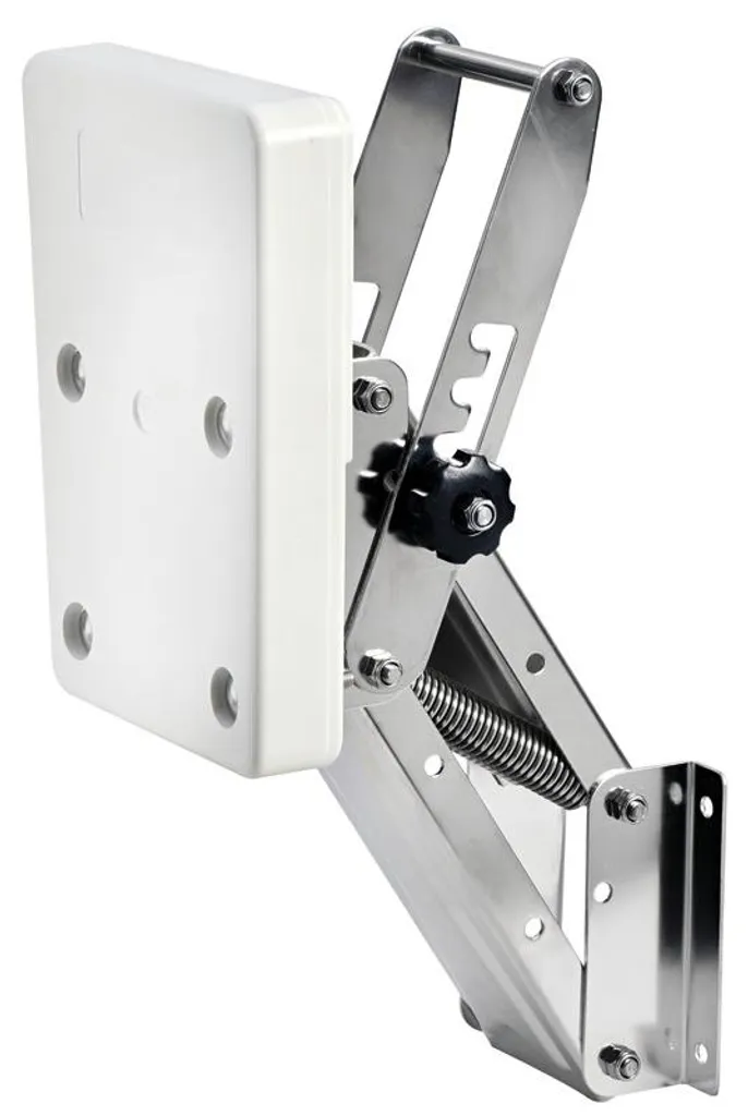 Osculati Support Ajustable Inox pour Moteur Hors-Bord jusqu'à 15 HP