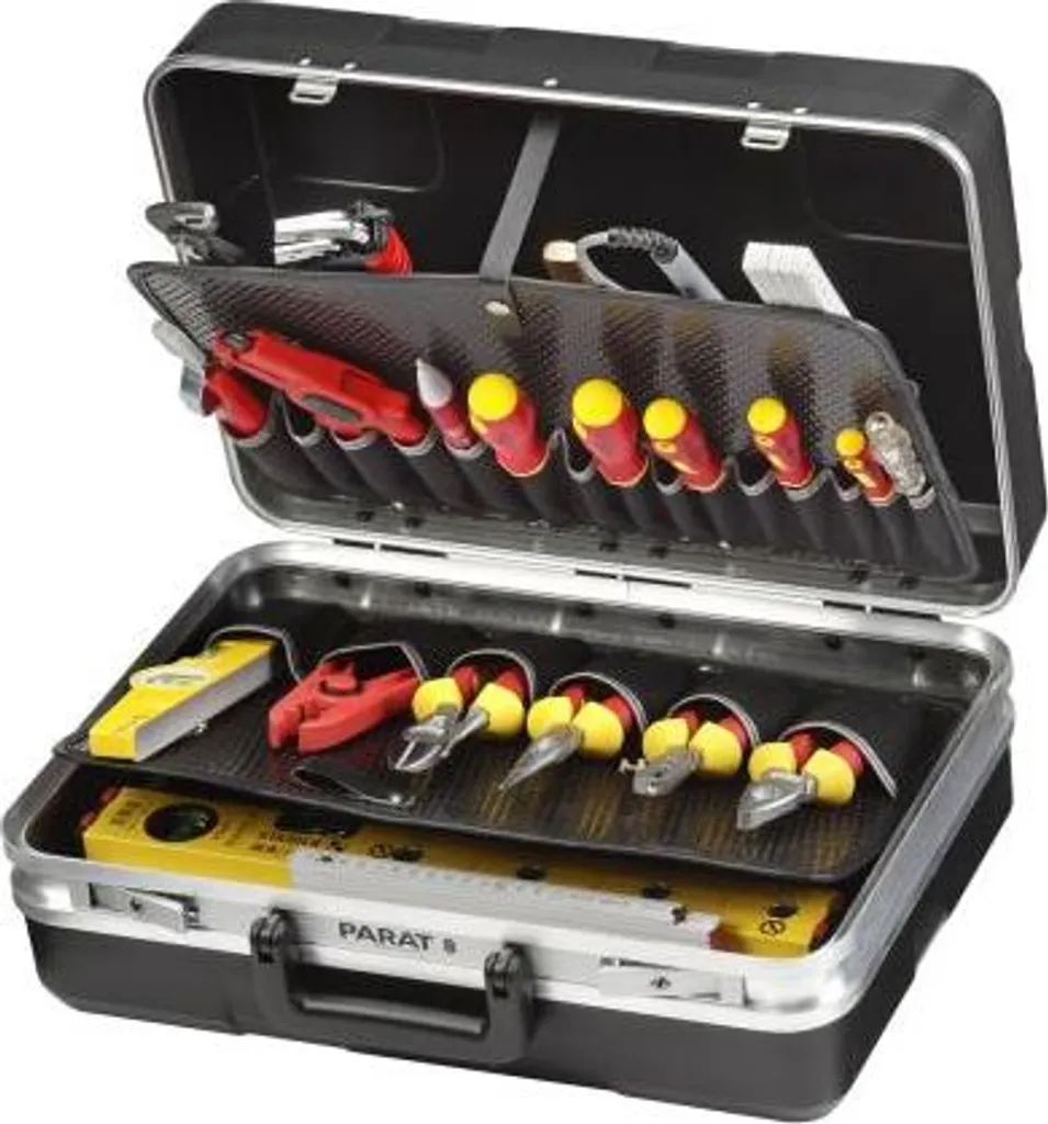 Mallette à outils universelle verrouillable Parat SILVER Beginner noir - 6