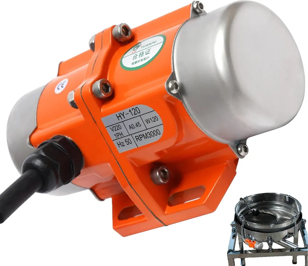 Vibrateur industriel 220V en aluminium pour table vibrante et tamis