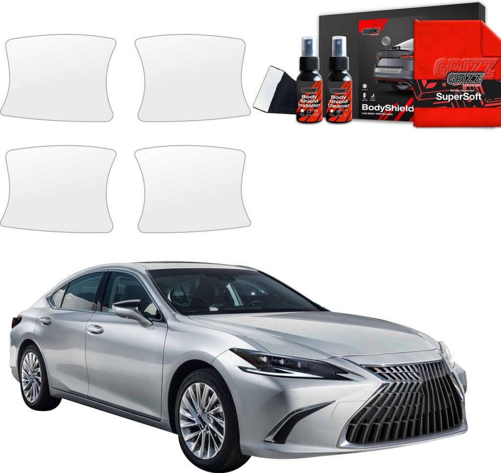 4in1 Schutzfolie Grizz Protector für Türgriffmulden - Lexus ES 300h (2021-2024)
