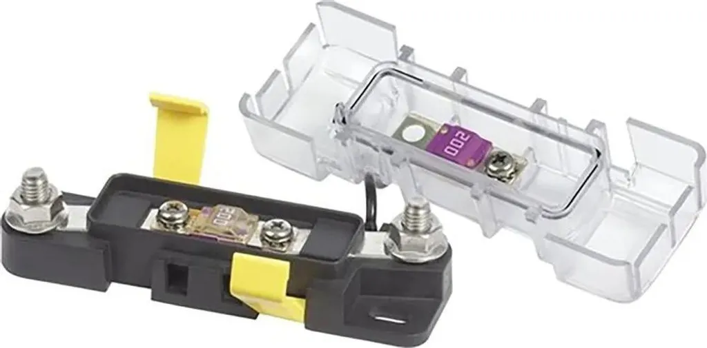 Protection de Batterie et Circuit - Bloc Midi/AMI Noir pour Installation