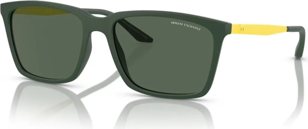 Fini l'Éblouissement : Lunettes Armani Exchange AX4138S Vert Mat Homme