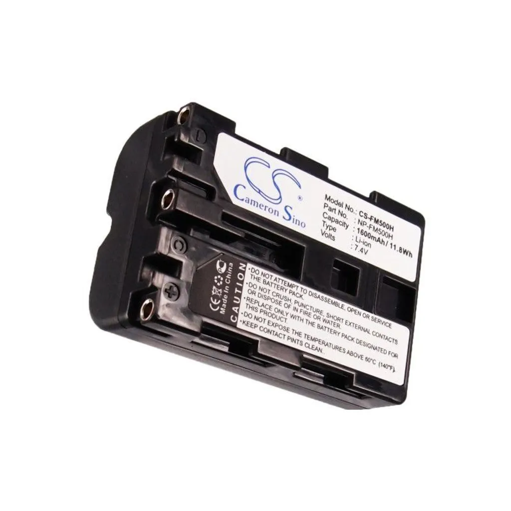 INTENSILO - 2x Li-ion Batteria 1900mah (7.2v) Per Camera Sony Alpha Slt-a57, Slt