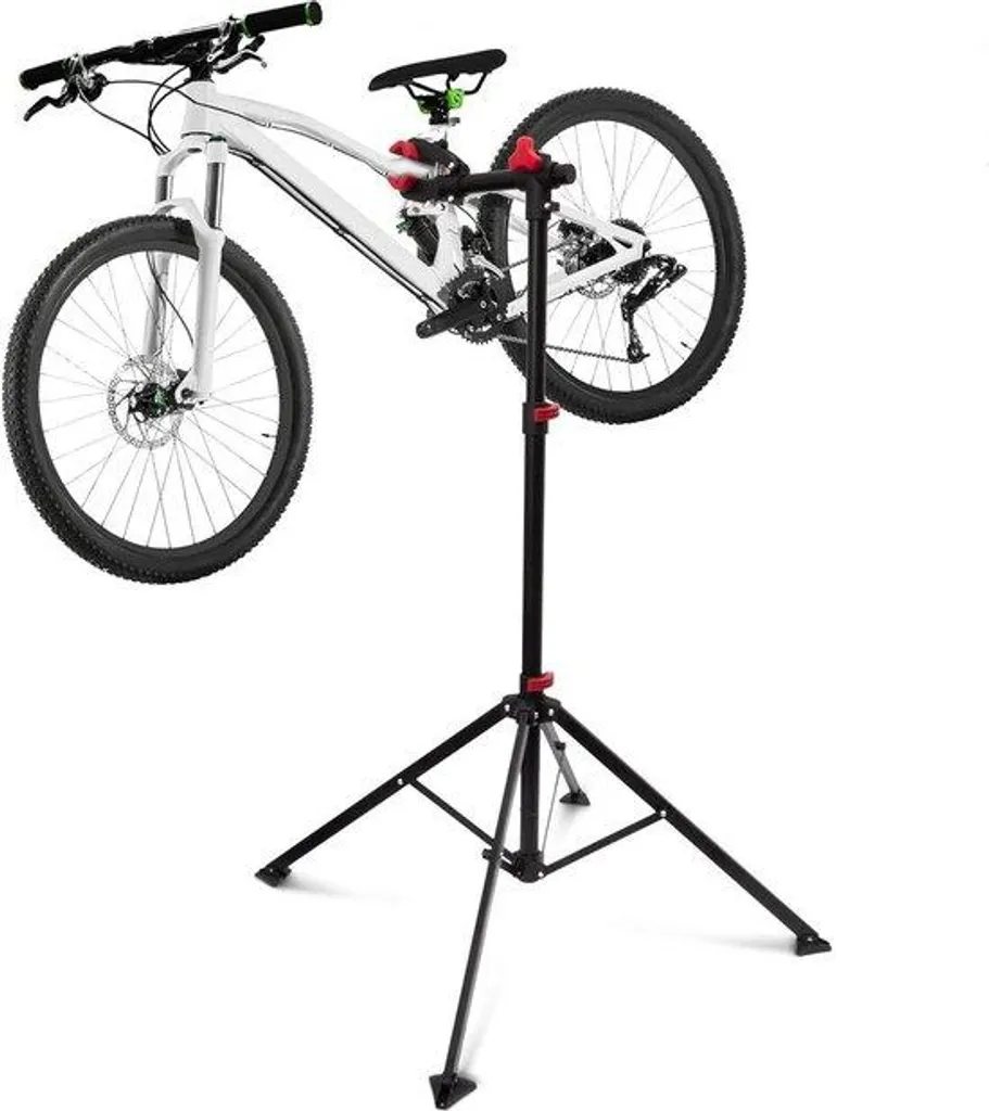 Support à vélos pliable en acier noir réglable en hauteur - Modèle BK-V2