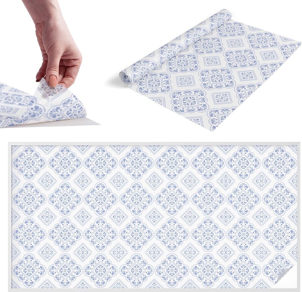 Buntglasfolie für Fenster – 100x200 cm – Stained-Glass-Fensterfolie, dekorativ & blickdicht – Selbstklebende Glasdekorfolie im Buntglas-Desi...