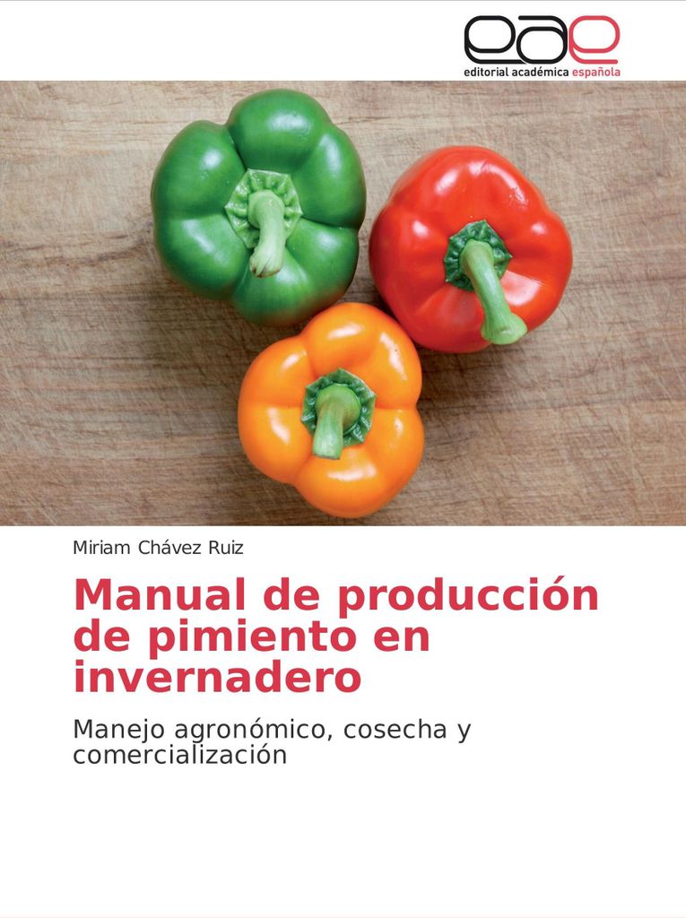 Manual de producción de pimiento en invernadero