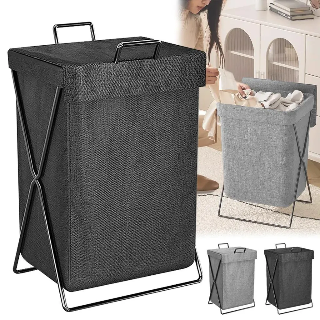 Panier de rangement pliable pour optimiser l'espace et ranger le linge