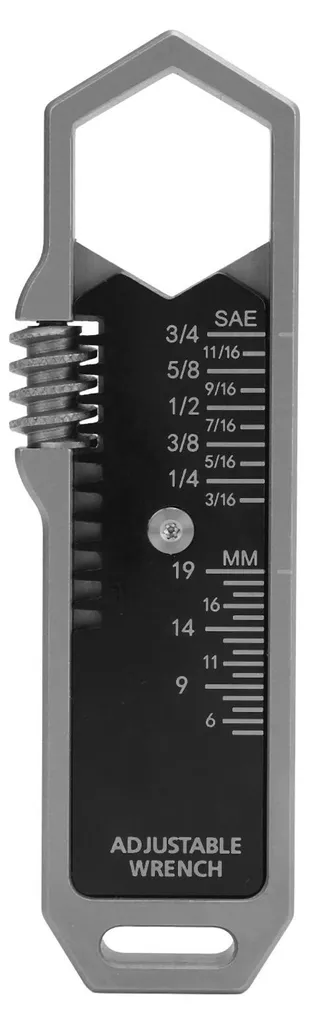 Clé à molette compacte 3/16-3/4 pouce pour kit de survie et dépannage