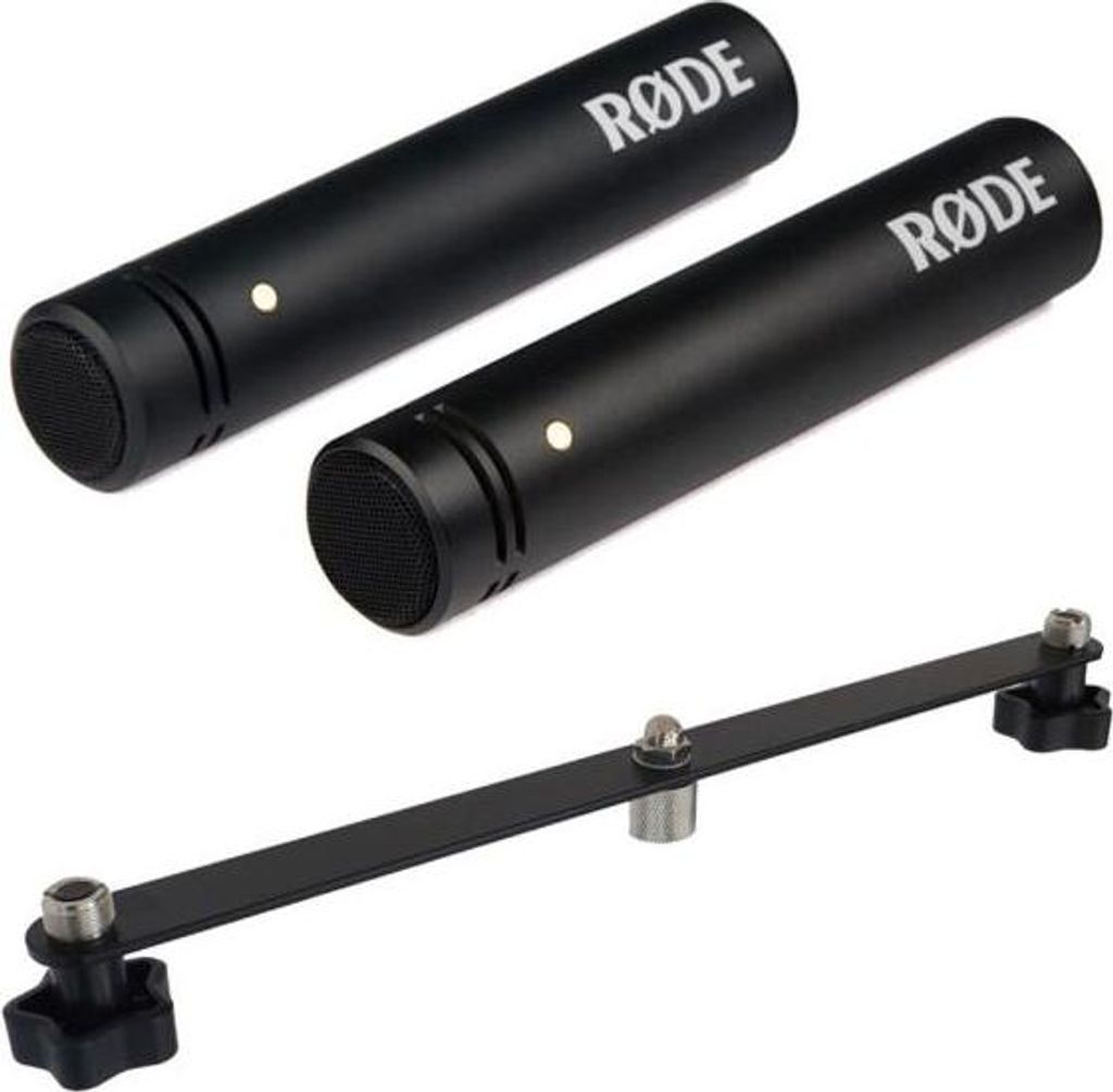 Rode M5 MP Matched Pair mit Stereo-Schiene