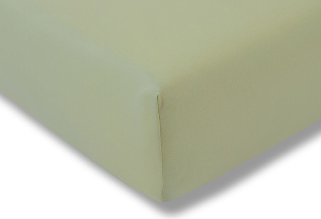 Estella Zwirn-Jersey Topper Größe 180x200cm Farbe lind
