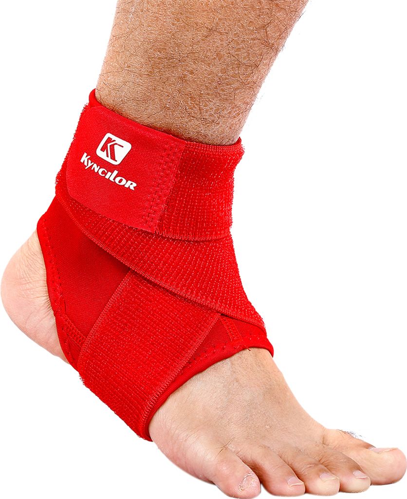Sport Kn?chelunterstš¹tzung Elastisch Hoch Schš¹tzen Sportger?te Sicherheit Laufen Basketball Kn?chelbandage Unterstš¹tzung Red & M