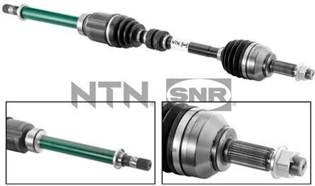 Supprimer vibrations Qashqai J10 avec Arbre SNR DK68.009 Avant Droit
