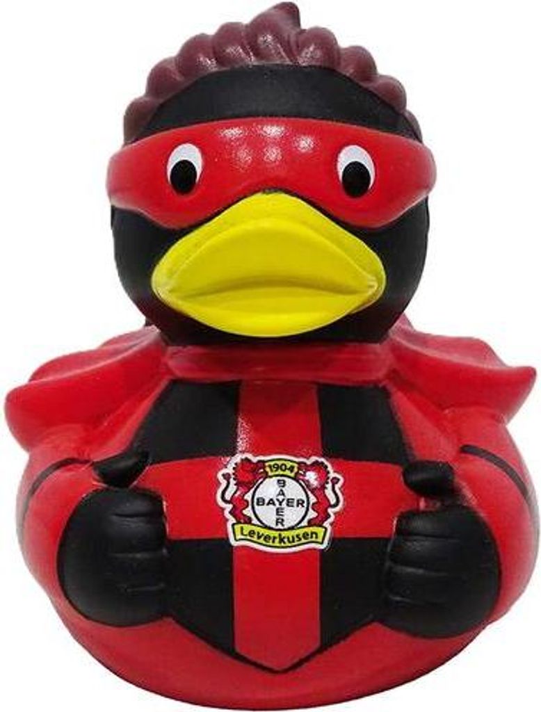 Bayer 04 Leverkusen Badeente Superheld Produktbild 
