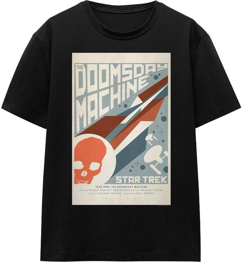 Star Trek - "The Original Series Episode 35" T-Shirt für Herren/Damen Uni TV16701 (L) (Schwarz)