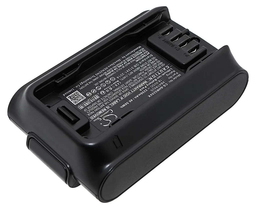Batterie Shark Detect Pro IW1111 IW3110C remplace XBATR525 Li-ion 2500mAh