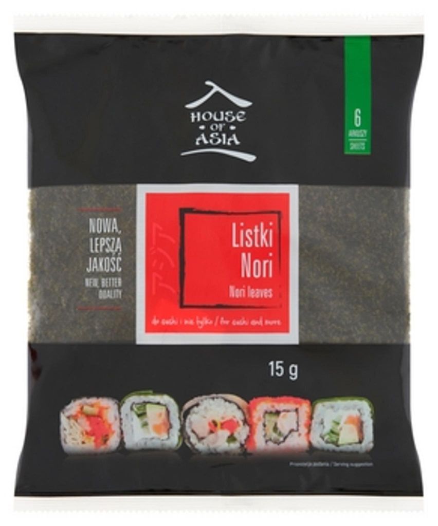 House Of Asia Algi morskie liście 6 szt Zdjęcie produktu 