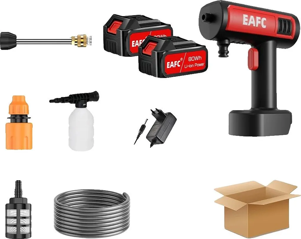 Kit de lavage auto autonome 80Wh-2STK idéal pour camping et appartement