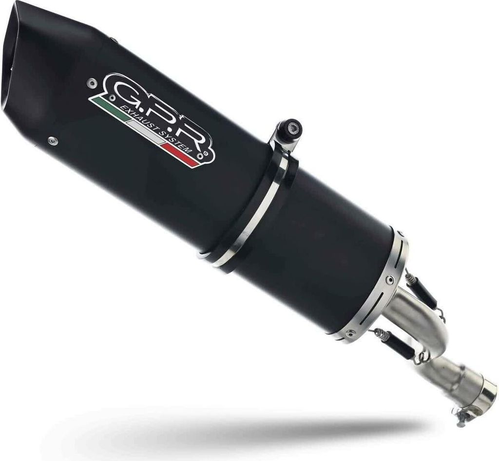 GPR FURORE EVO4 BLACK genehmigte Slip-on Auspuffanlage für YAMAHA mt-25 250 E4