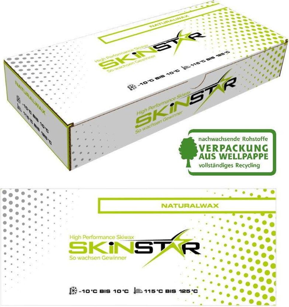 SKINSTAR Skiwax Set Starter Set Skispanner 8-teilig