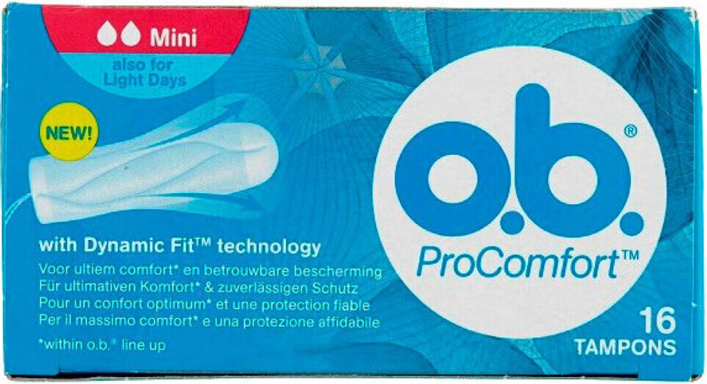 O.B. Procomfort 16 Tampony Mini Zdjęcie produktu 