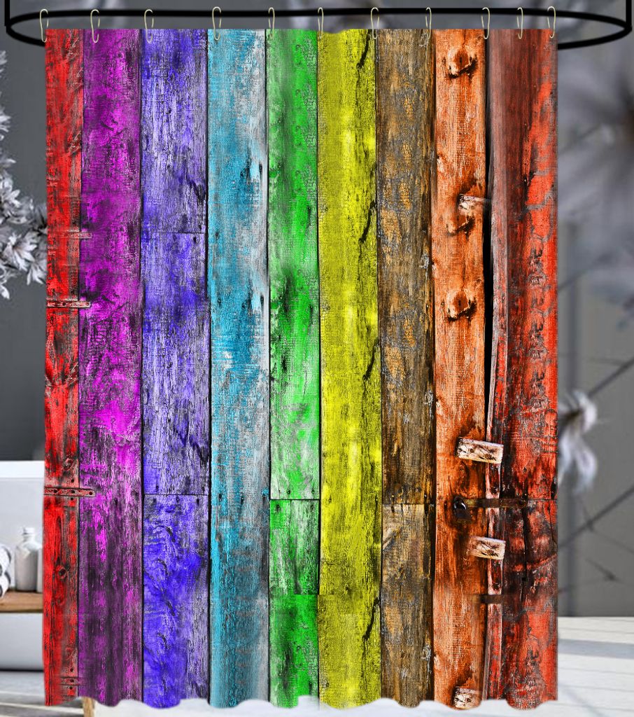 SANILO® Duschvorhang Rainbow 180 x 200 cm Produktbild 