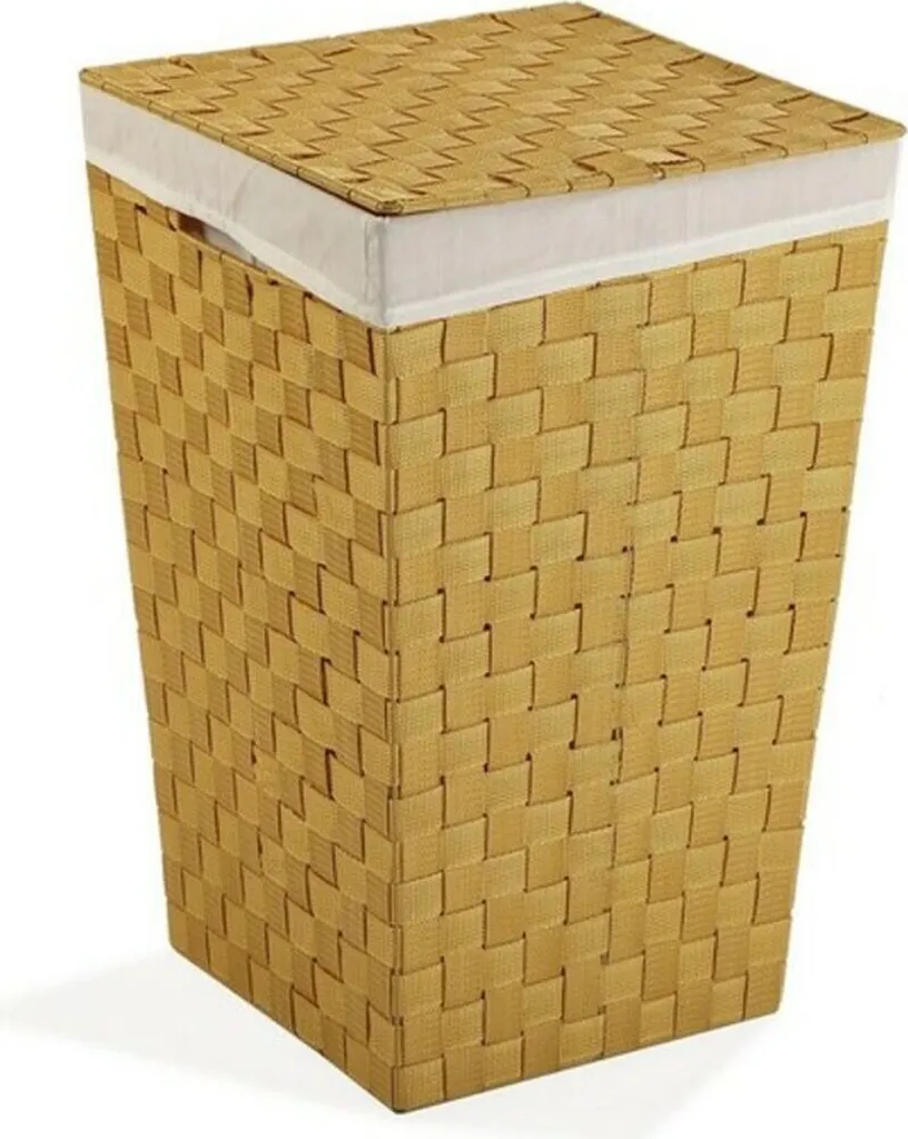 Panier à Linge Gris Versa Flexible avec Poignées - Design Corde Moderne - 3