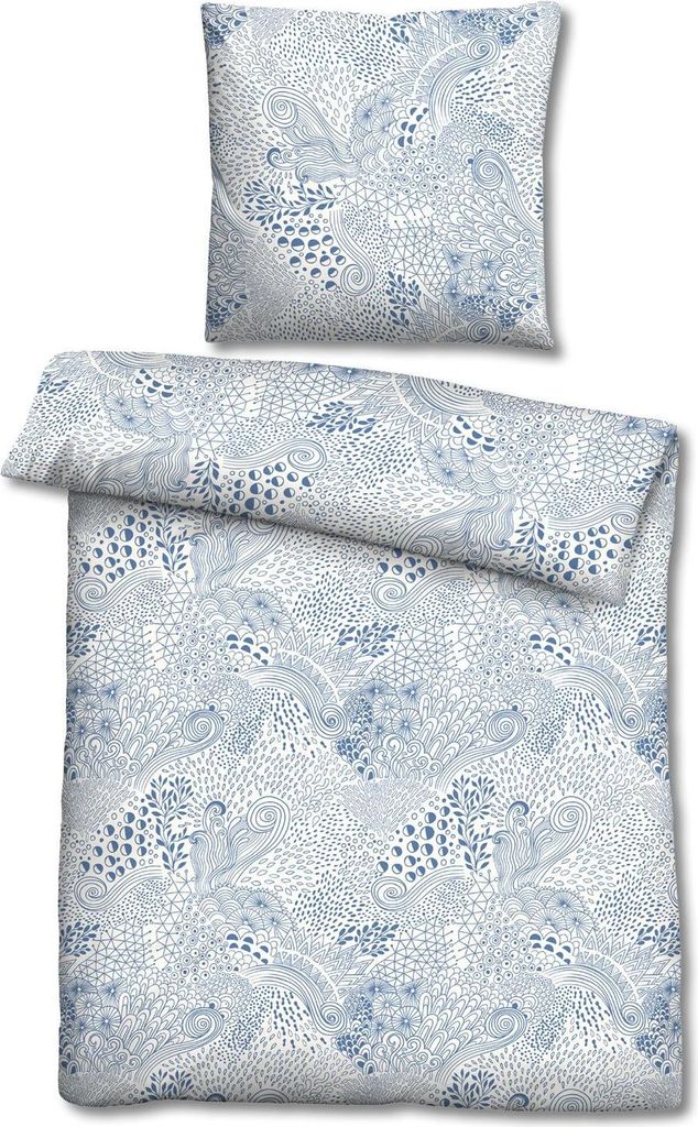 Jette Renforcé Bettwäsche 135 x 200 cm + 80 x 80 cm