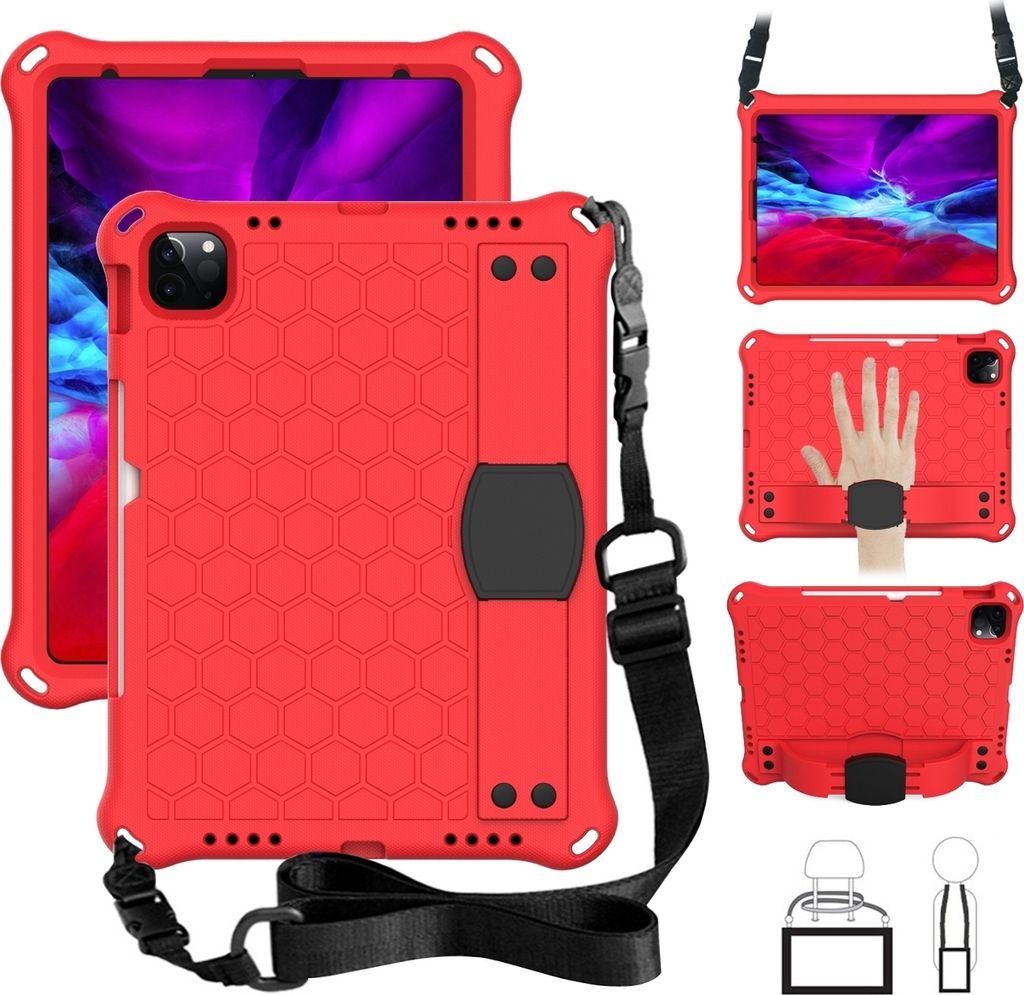 Mobigear HexStrap iPad Pro 11 Zoll (2024) Hülle EVA Schaum Produktbild 
